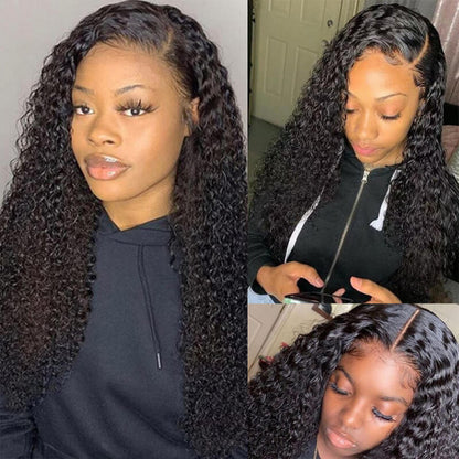 5X5 Water Wavy Closure Wig