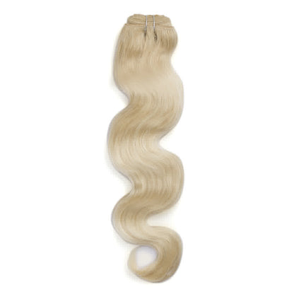 60 White Blonde Body Wavy Remy Hair Bundles