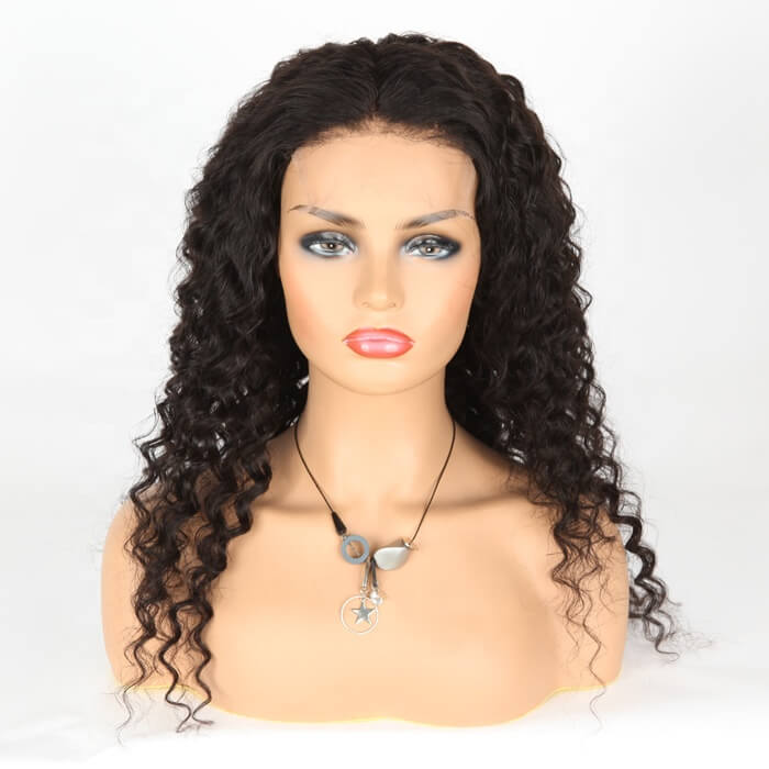 13X4 Lace Frontal 180 Deep Wavy Wig