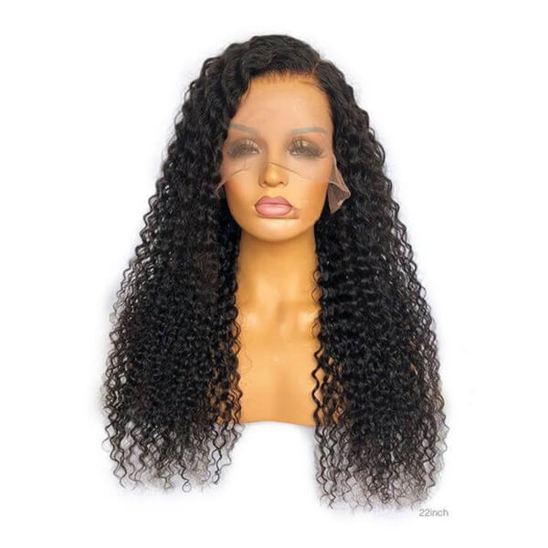 13X6 Lace Frontal 180 Kinky Curly Wig