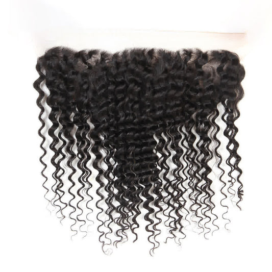 13x4 Frontal Deep Curly Closure