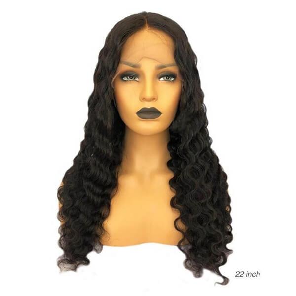 13X6 Lace Frontal 180 Deep Wavy Wig