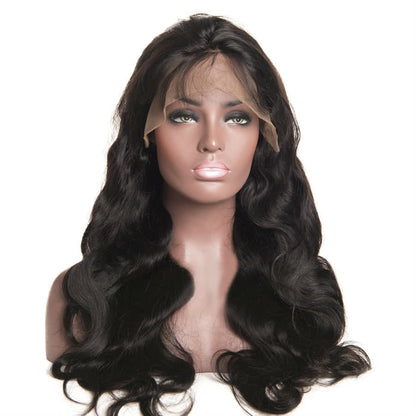 1B Natural Black Body Wavy Wig