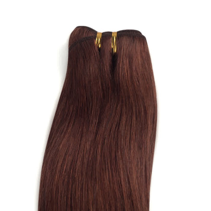 33 Rich Copper Red Straight Remy Hair Bundles