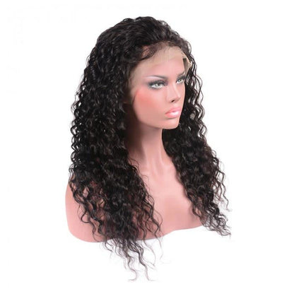 1B Natural Black Water Wavy Wig