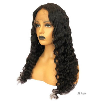 13X6 Lace Frontal 180 Deep Wavy Wig