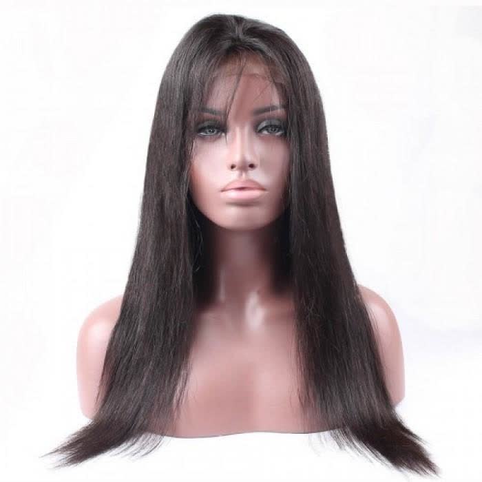 1B Natural Black Straight Wig