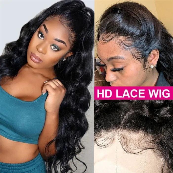 5X5 Body Wavy Closure Wig