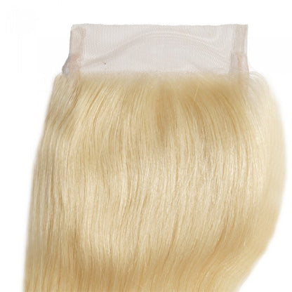 613 Blonde Body Wavy Top Closure Bundles