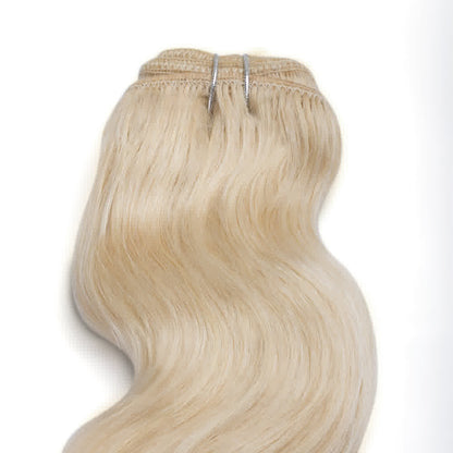 60 White Blonde Body Wavy Remy Hair Bundles