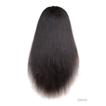 13X6 Lace Frontal 180 Kinky Straight Wig