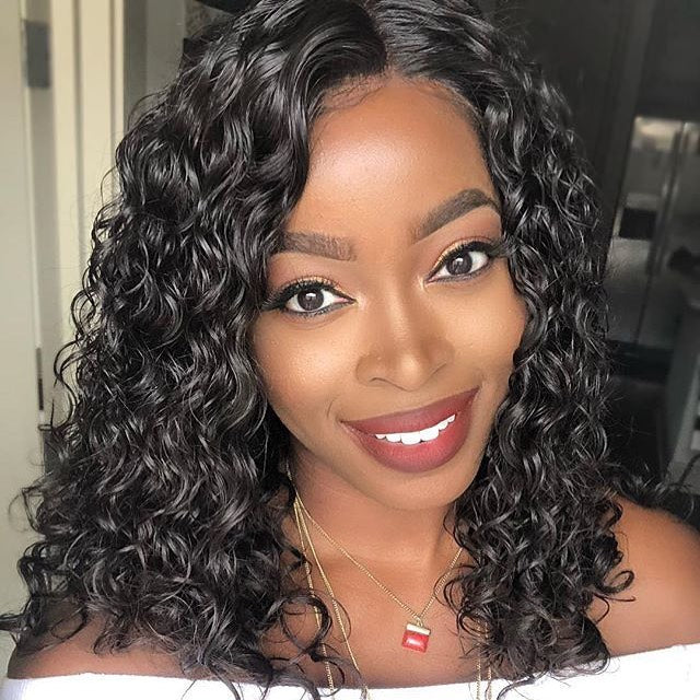 13X6 Lace Frontal 180 Water Wavy Wig