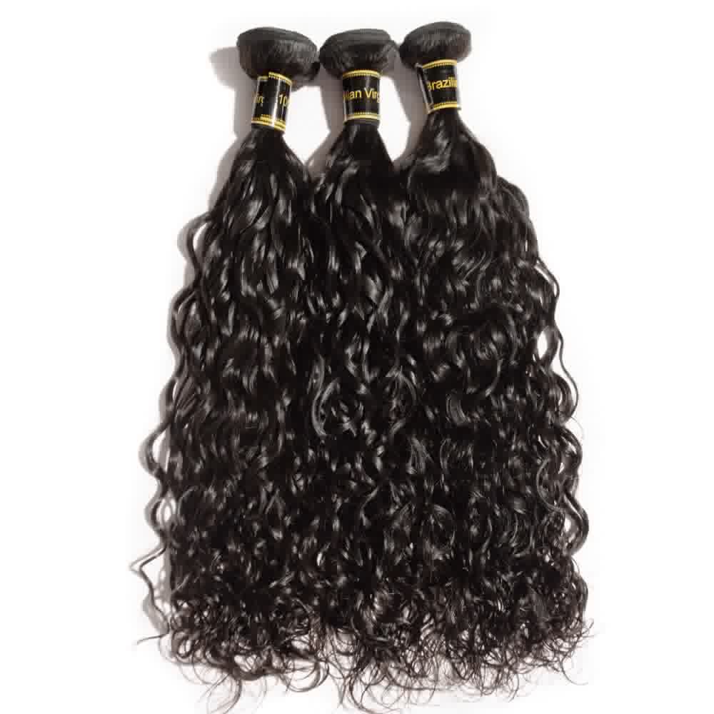 Virgin Hair Natural Wavy Bundles