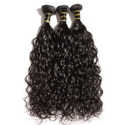 Virgin Hair Natural Wavy Bundles