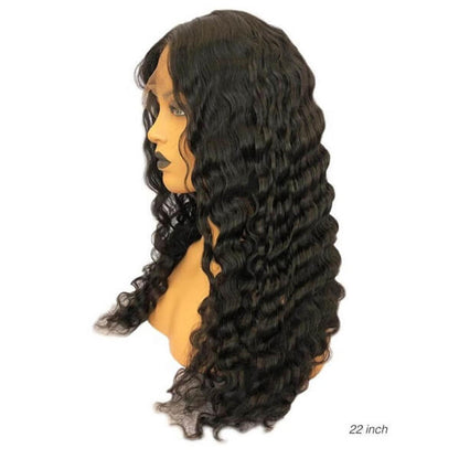 13X6 Lace Frontal 180 Deep Wavy Wig