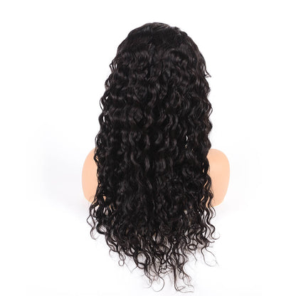 13X4 Lace Frontal 180 Natural Wavy Wig