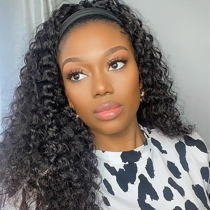 Deep Wave Headband Wig