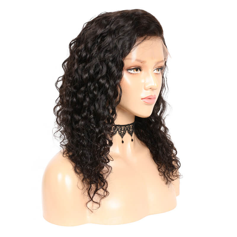 13X4 Lace Frontal 180 Water Wavy Wig