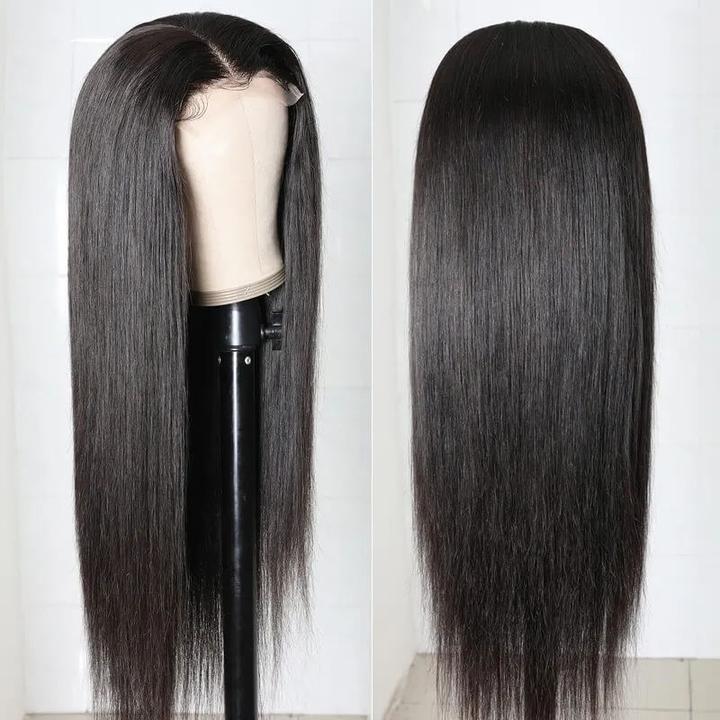 5X5 Straight Closure Wig