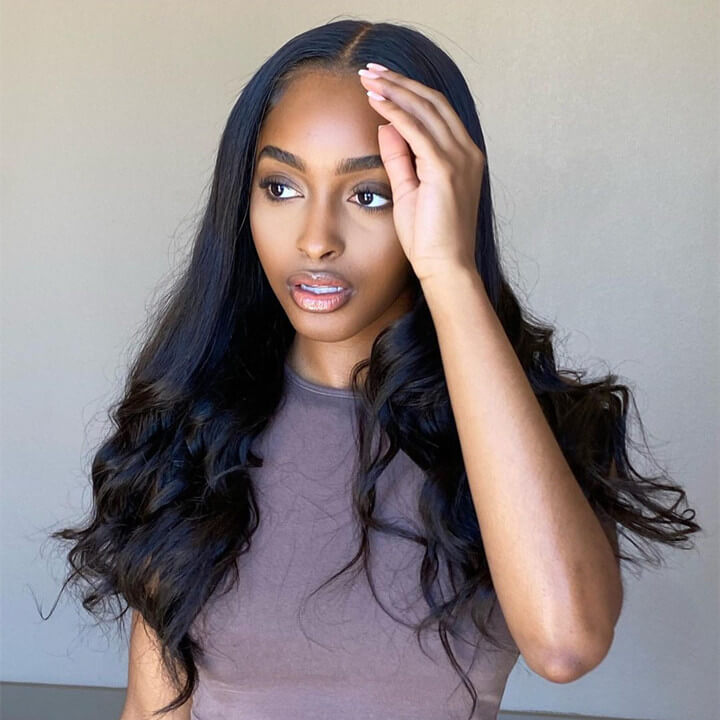 13X6 Lace Frontal 180 Body Wavy Wig