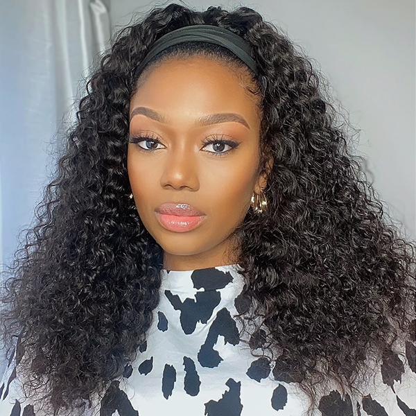 Deep Wave Headband Wig