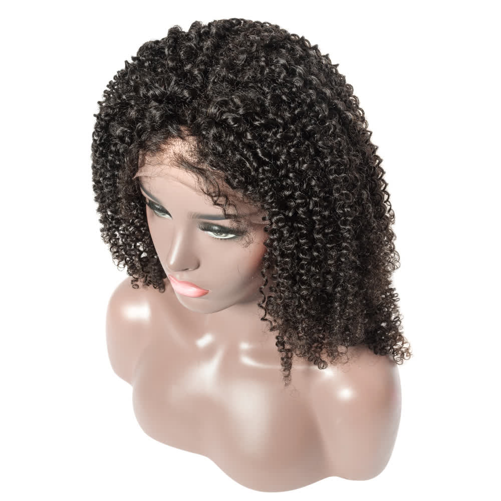 13x4 Lace Front Kinky Curly Bob Wig