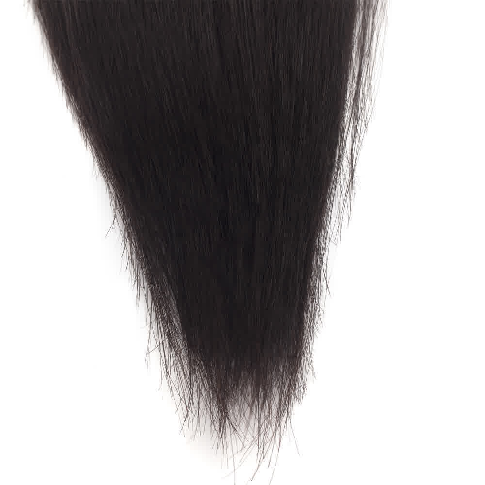 1B Natural Black Straight Remy Hair Bundles