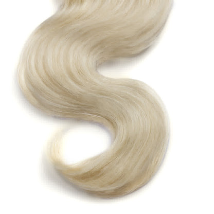 60 White Blonde Body Wavy Remy Hair Bundles