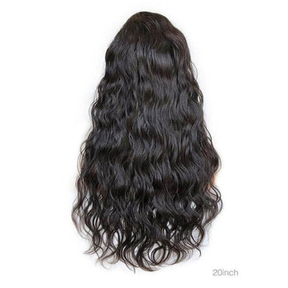 13X6 Lace Frontal 180 Natural Wavy Wig