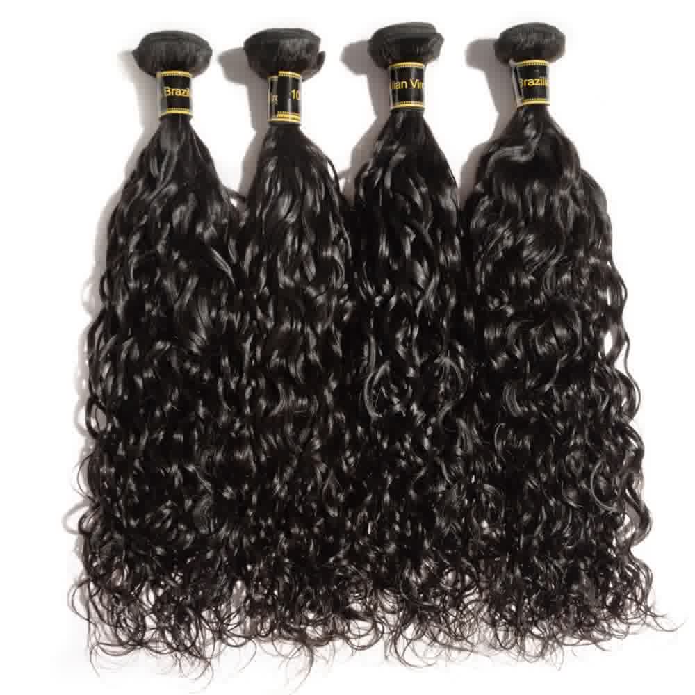 Virgin Hair Natural Wavy Bundles