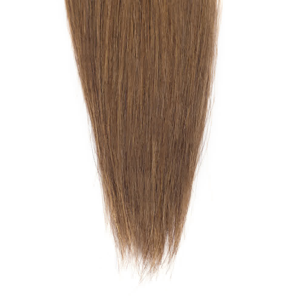 8 Light Brown Straight Remy Hair Bundles