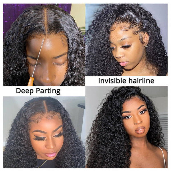 5X5 Deep Curly Closure Wig