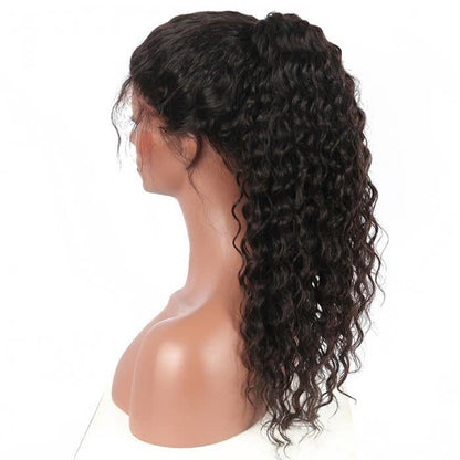 1B Natural Black Water Wavy Wig