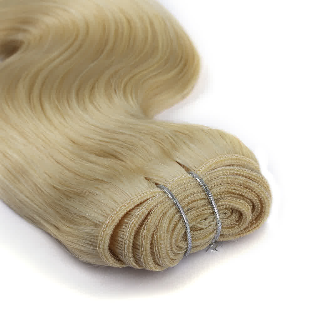 24 Sandy Blonde Body Wavy Remy Hair Bundles