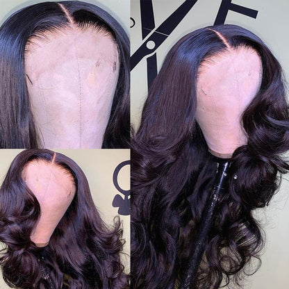 5X5 Body Wavy Closure Wig