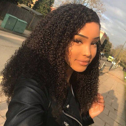 13X6 Lace Frontal 180 Kinky Curly Wig