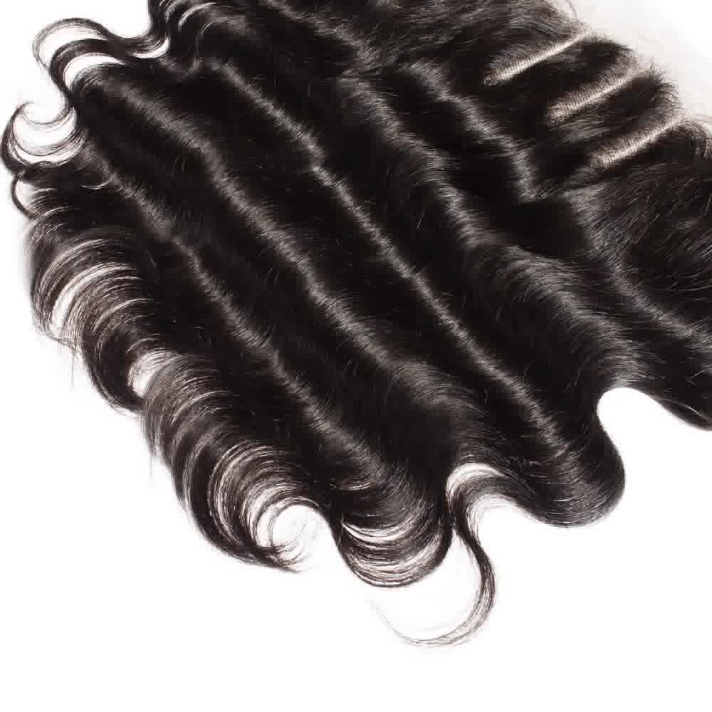 13x4 Frontal Body Wavy Closure Bundles