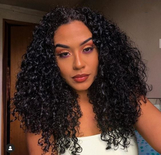 13X4 Lace Frontal 180 Kinky Curly Wig