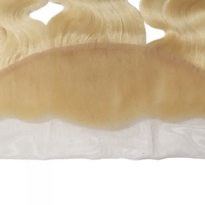 613 Blonde Body Wavy Frontal Bundles