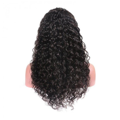 1B Natural Black Water Wavy Wig