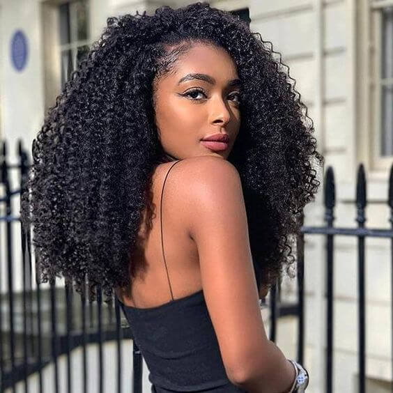 13X6 Lace Frontal 180 Kinky Curly Wig