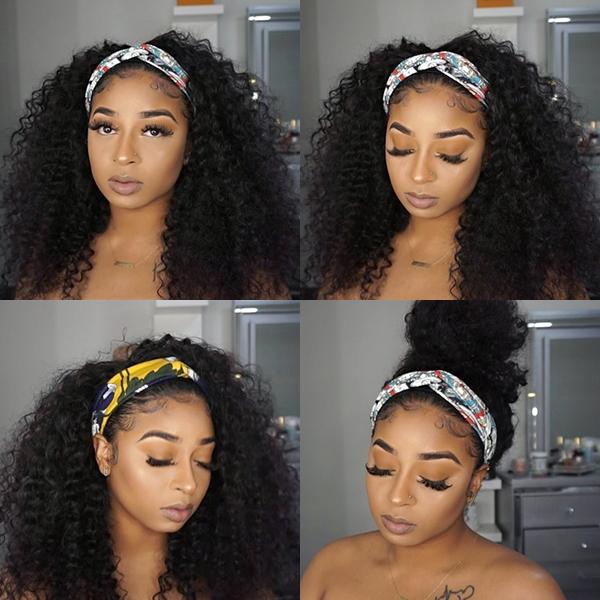 Deep Wave Headband Wig