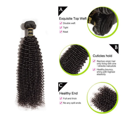 Virgin Hair Kinky Curly Bundles