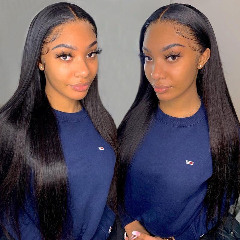 5X5 Straight Closure Wig